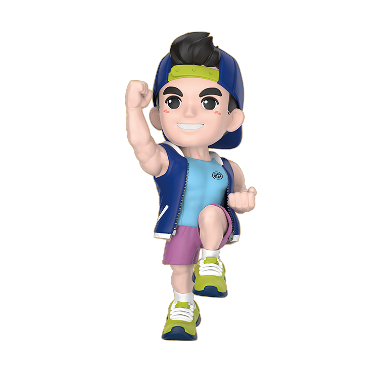 刘畊宏官方二次元IP形象——刘教练